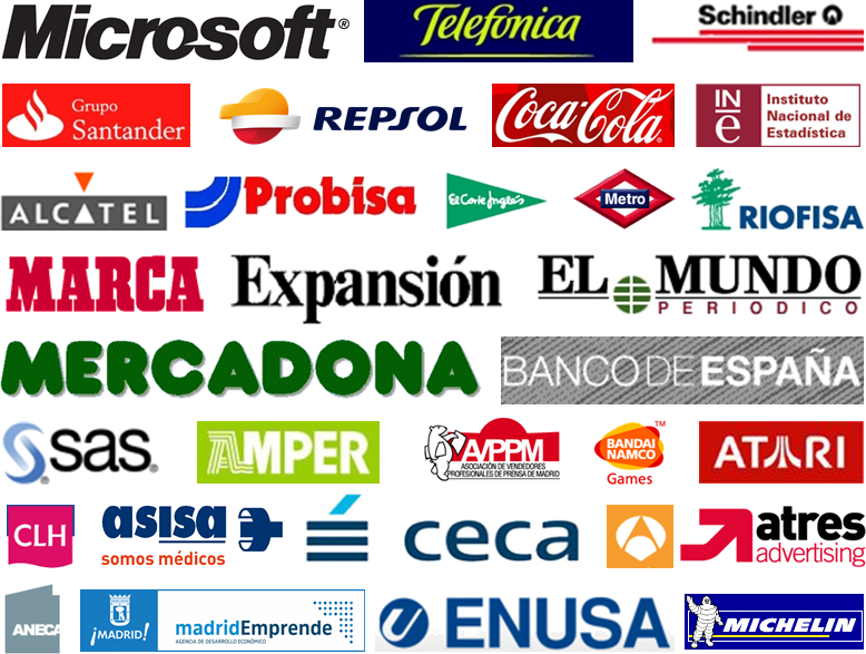 Empresas privadas, organismos públicos y universidades